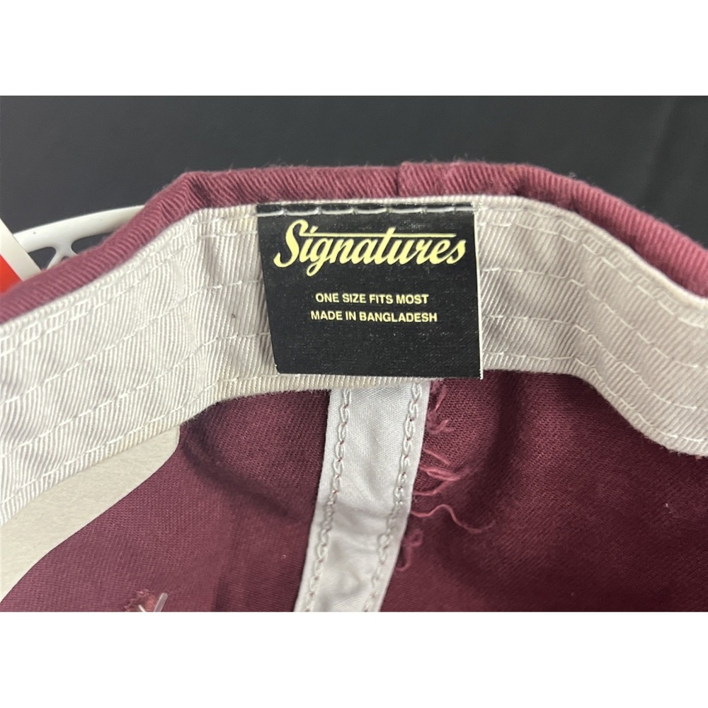 Texas A&M 'Aggies' Adjustable Cap~Collegiate Licensed Signatures Product NWT - Picture 11 of 13